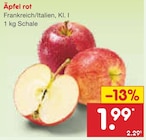 Äpfel rot im Angebot bei Netto Marken-Discount in Stendal Äpfel rot Angebote bei Netto Marken-Discount Stendal für 1,99 €