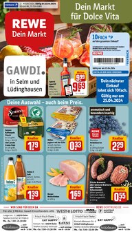 Aktueller REWE Prospekt "Dein Markt" Seite 1 von 30 Seiten für Lüdinghausen