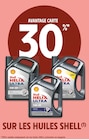 Promo 30% AVANTAGE CARTE SUR LES HUILES SHELL à  dans le catalogue Intermarché à Corre