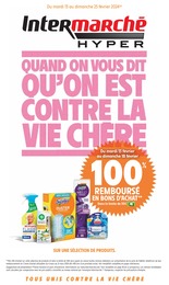 Catalogue Intermarché "QUAND ON VOUS DIT QU'ON EST CONTRE LA VIE CHÈRE" à Niort et alentours, 44 pages, 13/02/2024 - 25/02/2024