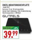 Einzel-Induktionskochplatte Induk 2010 Angebote von Gutfels bei Marktkauf Münster für 39,99 €