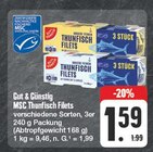 Aktuelles MSC Thunfisch Filets Angebot bei EDEKA in Erlangen ab 1,59 €