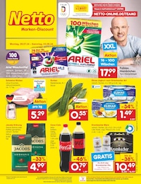 Netto Marken-Discount Prospekt für Bad Hersfeld: "Aktuelle Angebote", 54 Seiten, 29.07.2024 - 03.08.2024