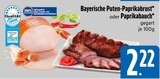 Bayerische Puten-Paprikabrust Angebote bei E xpress Kaufbeuren für 2,22 €