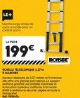 Échelle télescopique 3,27 m 11 marches à Tout Faire dans Gonaincourt