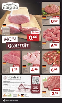 Gulasch Angebot im aktuellen combi Prospekt auf Seite 4