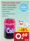 Paulaner Spezi, Cola oder Limonaden im Angebot bei Netto Marken-Discount in Bad Waldsee Paulaner Spezi, Cola oder Limonaden Angebote bei Netto Marken-Discount Bad Waldsee für 0,69 €
