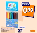 Crayons de couleur - Kids Creative à 0,49 € dans le catalogue Action