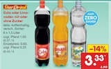 Aktuelles Cola oder Limonaden mit oder ohne Zucker Angebot bei Netto Marken-Discount in Magdeburg ab 0,65 €