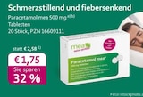 Paracetamol mea im aktuellen Prospekt bei mea - meine apotheke in Erkelenz