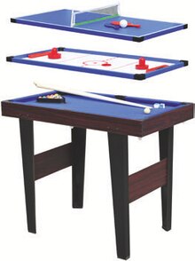Table de jeux 3 en 1 - Carrefour à Grenoble Table de jeux 3 en 1 en promo chez Carrefour Grenoble à 29,90 €