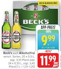 Aktuelle Becks Angebote bei EDEKA in Stuttgart Aktuelles Beck's Angebot bei EDEKA in Stuttgart ab 9,99 €