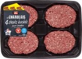 Promo 4 steaks hachés façon bouchère Charolais à 5,99 € dans le catalogue Lidl ""