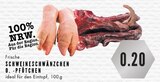 Aktuelles Frische Schweineschwänzchen o. Pfötchen Angebot bei EDEKA in Bochum ab 0,20 €