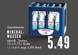 Mineralwasser im Angebot bei EDEKA in Bochum Mineralwasser Angebote von Gerolsteiner bei EDEKA Bochum für 5,49 €