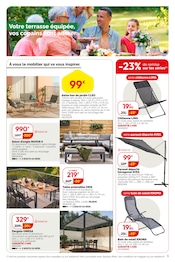 Canapé en promo dans le catalogue Weldom à la page 7