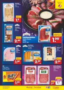 Fleisch im Netto Marken-Discount Prospekt "Aktuelle Angebote" mit 62 Seiten (Hamburg)