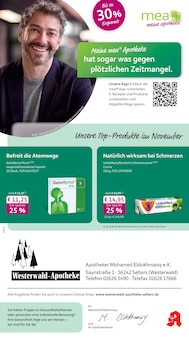 mea - meine apotheke Prospekt der Woche "Unsere November-Angebote" Seite 1, 01.11.2025 bis 30.11.2025 für Selters Aktueller mea - meine apotheke Prospekt "Unsere November-Angebote" Seite 1 von 4 Seiten für Selters