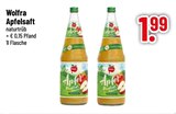 Apfelsaft naturtrüb im Trinkgut Prospekt Apfelsaft naturtrüb von Wolfra im aktuellen Trinkgut Prospekt für 1,99 €
