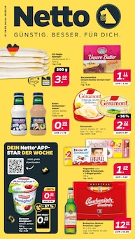 Budweiser Angebot im Netto mit dem Scottie Prospekt, gültig von 26.05.2026 bis 30.05.2026 Budweiser Angebot im aktuellen Netto mit dem Scottie Prospekt auf Seite 1