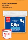 Pflegestäbchen Angebote von Q-tips bei GLOBUS Herne für 1,00 €