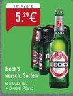 Beck's im Angebot bei Raiffeisen Hohe Mark Hamaland eG in Borken Beck's Angebote bei Raiffeisen Hohe Mark Hamaland eG Borken für 5,29 €