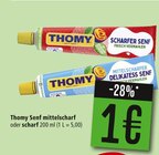 Marktkauf Horb - Senf mittelscharf Angebot im Prospekt Senf mittelscharf bei Marktkauf im Horb Prospekt für 1,00 €