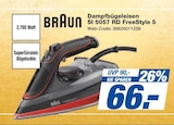 Aktuelles Dampfbügeleisen SI 5057 RD FreeStyle 5 Angebot bei expert in Krefeld ab 66,00 €