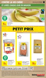 Offre Banane Bio dans le catalogue Intermarché Super du moment à la page 5