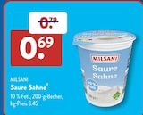 Saure Sahne bei ALDI SÜD im Rehlingen-Siersburg Prospekt für 0,69 €