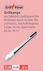 Grillzange im V-Markt Prospekt Grillzange von Grillfürst im aktuellen V-Markt Prospekt für 11,99 €