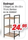 Aktuelles Badregal Angebot bei Möbel AS in Karlsruhe ab 24,95 €