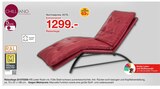 Möbelzentrum Pforzheim Pforzheim - Relaxliege Angebot im Prospekt Relaxliege bei Möbelzentrum Pforzheim im Pforzheim Prospekt für 1.299,00 €
