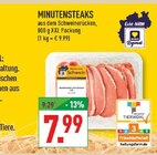 Aktuelle Schweinefleisch Angebote bei Marktkauf in Paderborn Aktuelles Minutensteaks Angebot bei Marktkauf in Paderborn ab 7,99 €