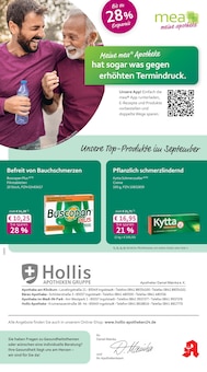 Aktueller mea - meine apotheke Prospekt "Unsere September-Angebote" Seite 1 von 4 Seiten für Ingolstadt