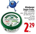 Ziegen-Creme Angebote von Altenburger bei EDEKA Germering für 2,29 €