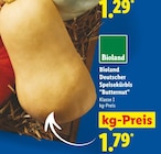 Deutscher Speisekürbis "Butternut" im Angebot bei Lidl in Coesfeld Deutscher Speisekürbis "Butternut" Angebote von Bioland bei Lidl Coesfeld für 1,29 €