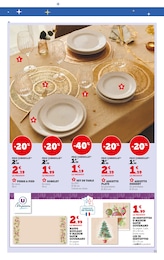 Offre Assiette dans le catalogue Super U du moment à la page 11