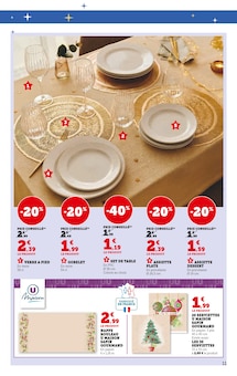 Promo Assiette À Dessert dans le catalogue Super U du moment à la page 11