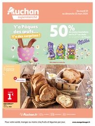 Offre Chocolat dans le catalogue Auchan Supermarché du moment à la page 1