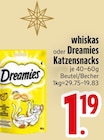 Katzensnacks Angebote von whiskas oder Dreamies bei EDEKA Passau für 1,19 €