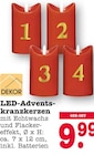 LED-Adventskranzkerzen Angebote bei E center Ettlingen für 9,99 €