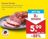 Aktuelle Schweinefleisch Angebote bei Netto Marken-Discount in Jena Aktuelles Kasseler Nacken Angebot bei Netto Marken-Discount in Jena ab 5,99 €