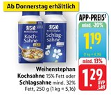 Kochsahne Angebote von Weihenstephan bei EDEKA Friedrichshafen für 1,19 €