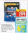Megapack Geschirrspülmaschinenreiniger von Finish im aktuellen E center Prospekt