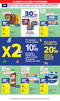 Promotion Pizza surgelée dans le prospectus Carrefour, valable du 08/09/2026 au 21/09/2026 Promo Pizza surgelée dans le catalogue Carrefour du moment à la page 10