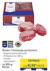 METRO Hüpstedt - Rinder-Filetsteaks portioniert Angebot im Prospekt Rinder-Filetsteaks portioniert bei METRO im Hüpstedt Prospekt für 44,93 €