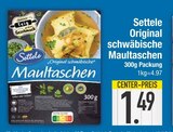 Original schwäbische Maultaschen von Settele im aktuellen EDEKA Prospekt für 1,49 €