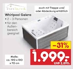 Whirlpool Galera im Angebot bei Netto Marken-Discount in Ulm Whirlpool Galera Angebote von TroniTechnik bei Netto Marken-Discount Ulm für 1.999,00 €