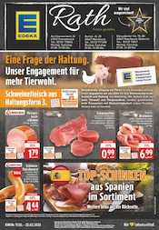 Aktueller EDEKA Supermarkt Prospekt in Meerbusch und Umgebung, "Aktuelle Angebote" mit 24 Seiten, 17.02.2025 - 22.02.2025